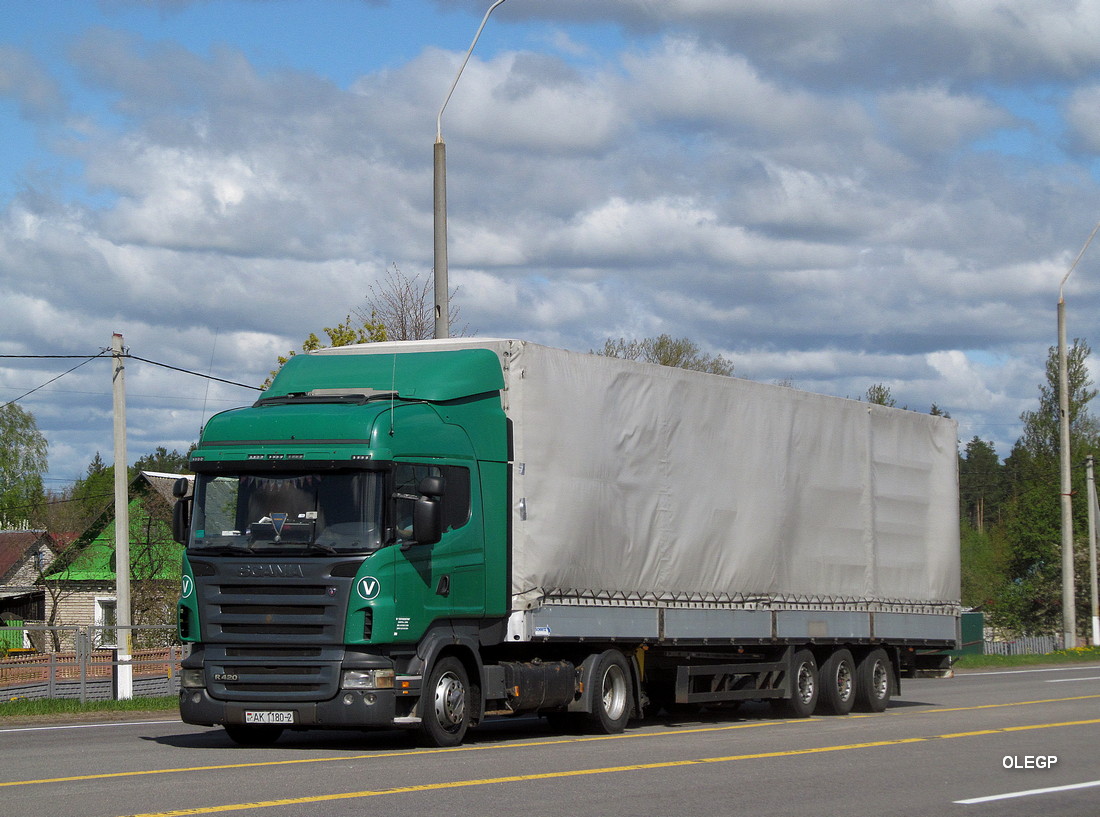 Витебская область, № АК 1180-2 — Scania ('2004) R420