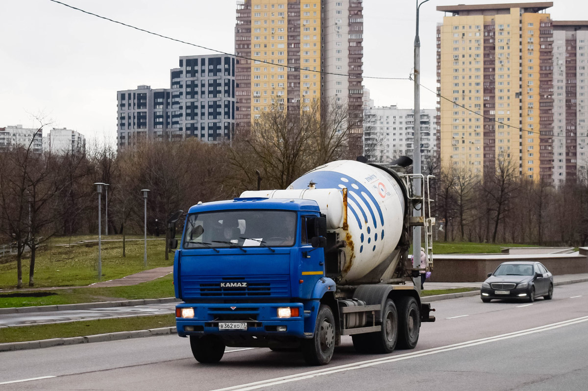 Москва, № В 362 ХО 77 — КамАЗ-6520-61