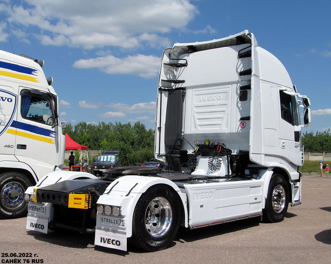 Тульская область, № У 959 КР 71 — IVECO Stralis ('2012) 460; Московская область — Фестиваль Truckfest 2022 — июнь