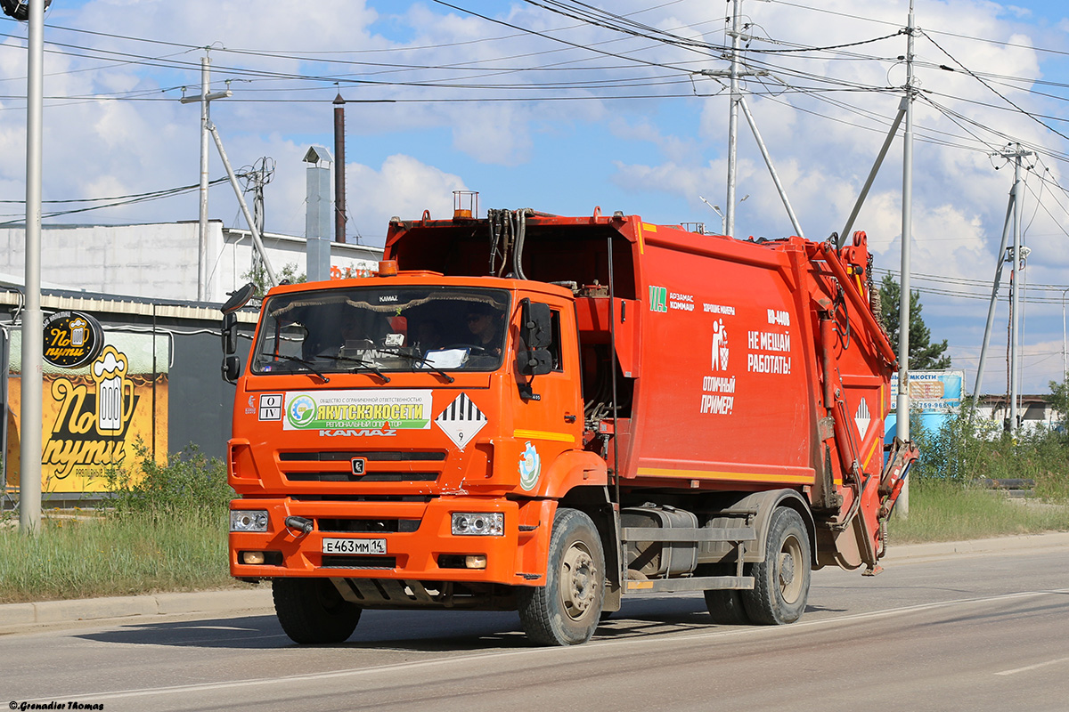 Саха (Якутия), № Е 463 ММ 14 — КамАЗ-53605-A5(48)