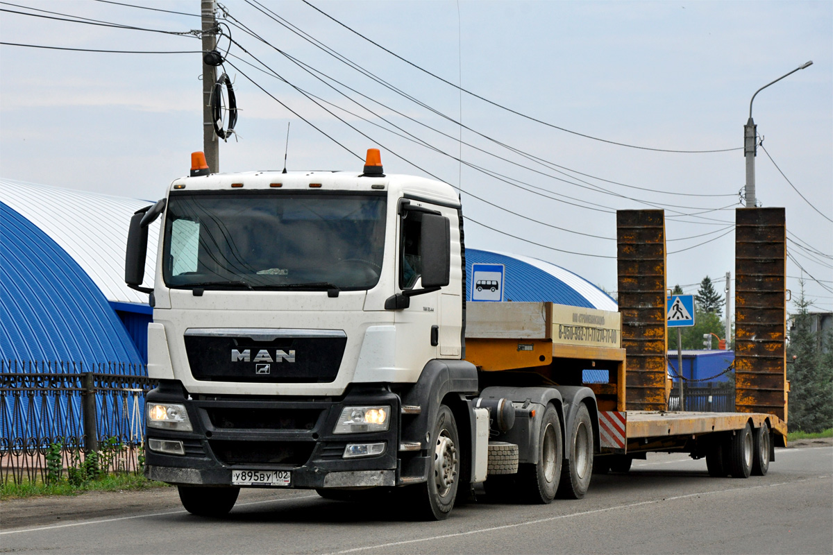 Башкортостан, № У 895 ВУ 102 — MAN TGS ('2007) 33.440