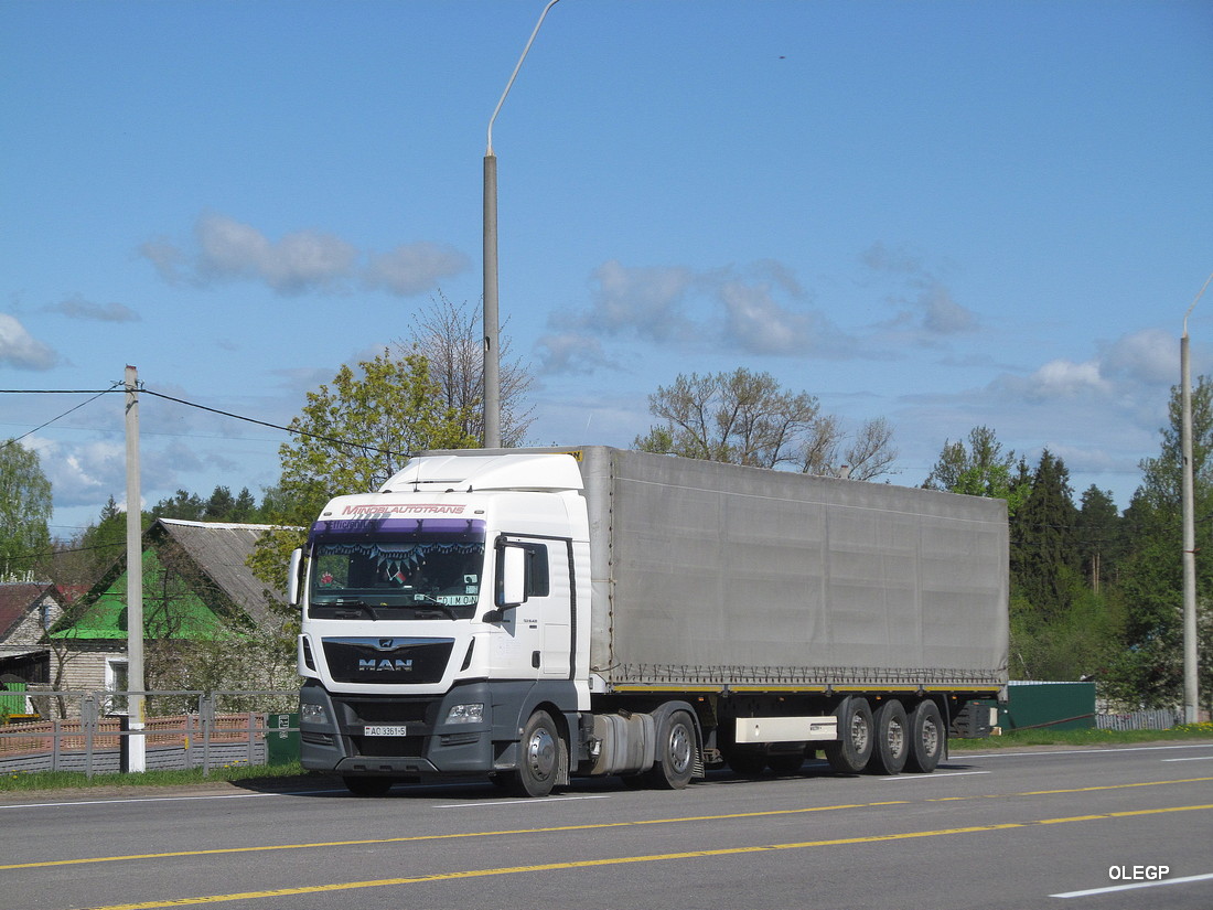 Минская область, № АО 3361-5 — MAN TGX ('2012) 18.400