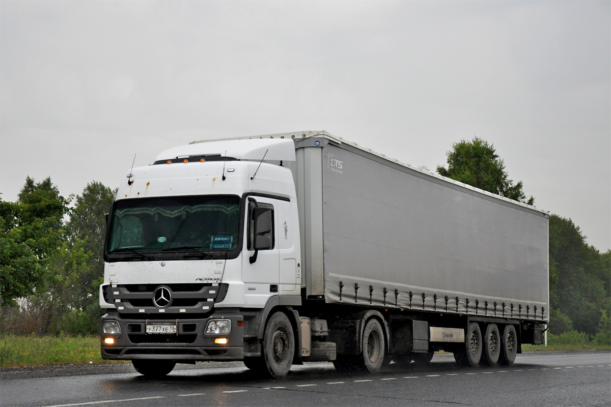 Иркутская область, № У 377 ХЕ 38 — Mercedes-Benz Actros ('2009) 1841