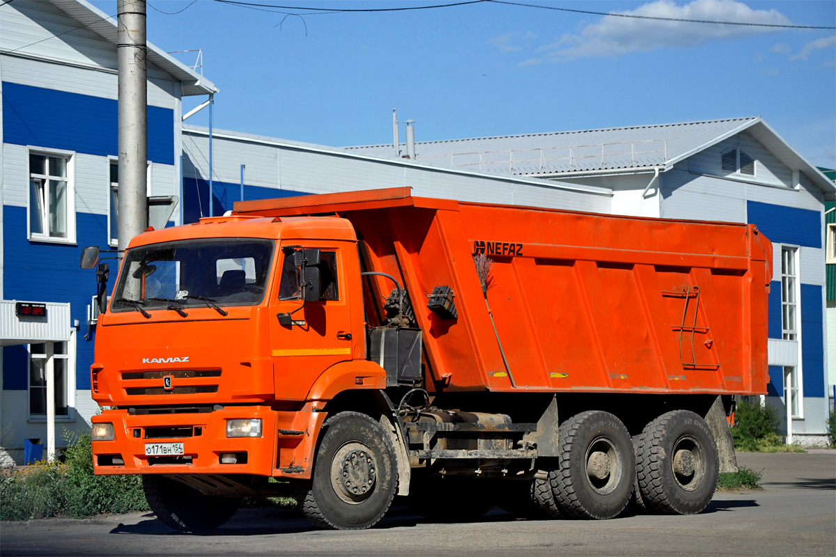 Новосибирская область, № О 171 ВН 154 — КамАЗ-6520-43