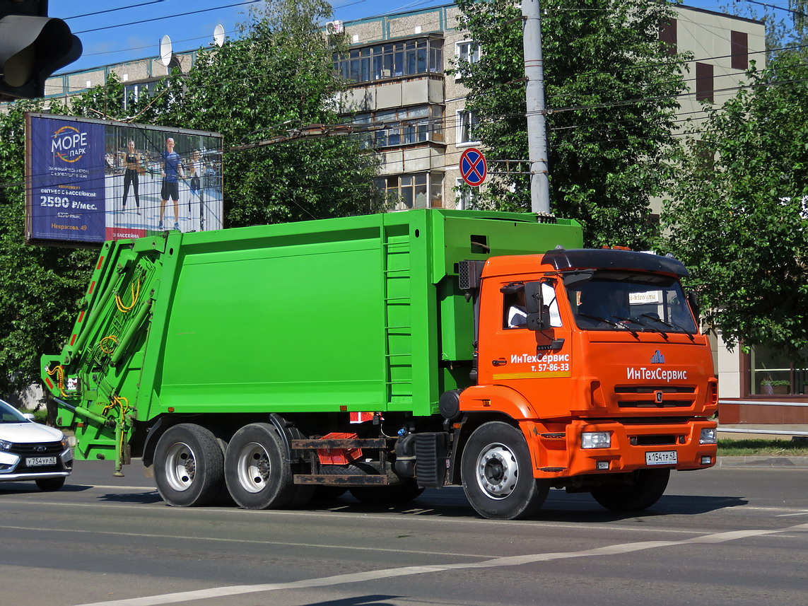 Кировская область, № А 154 ТР 43 — КамАЗ-65115-A5(48)