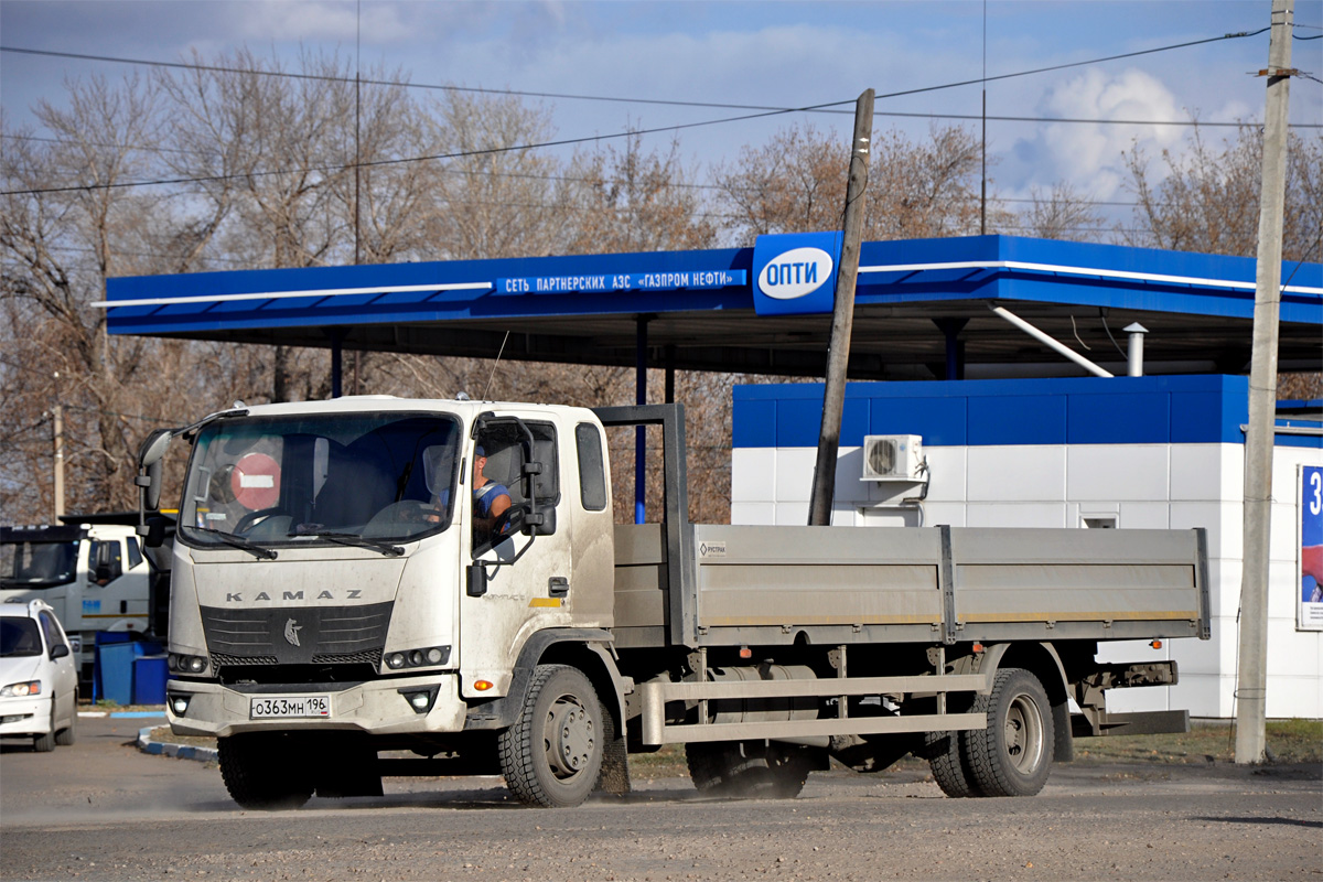 Свердловская область, № О 363 МН 196 — КамАЗ-43082-H5 "Компас 12"