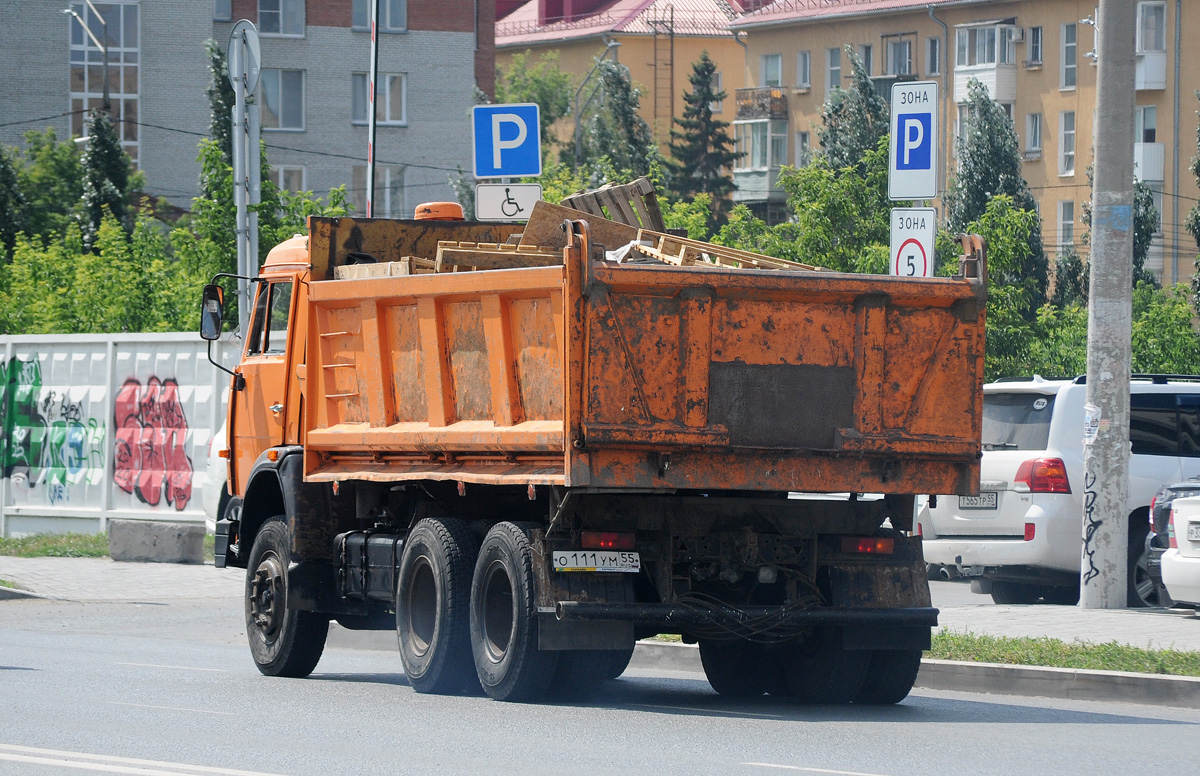 Омская область, № О 111 УМ 55 — КамАЗ-53229-15 [53229R]