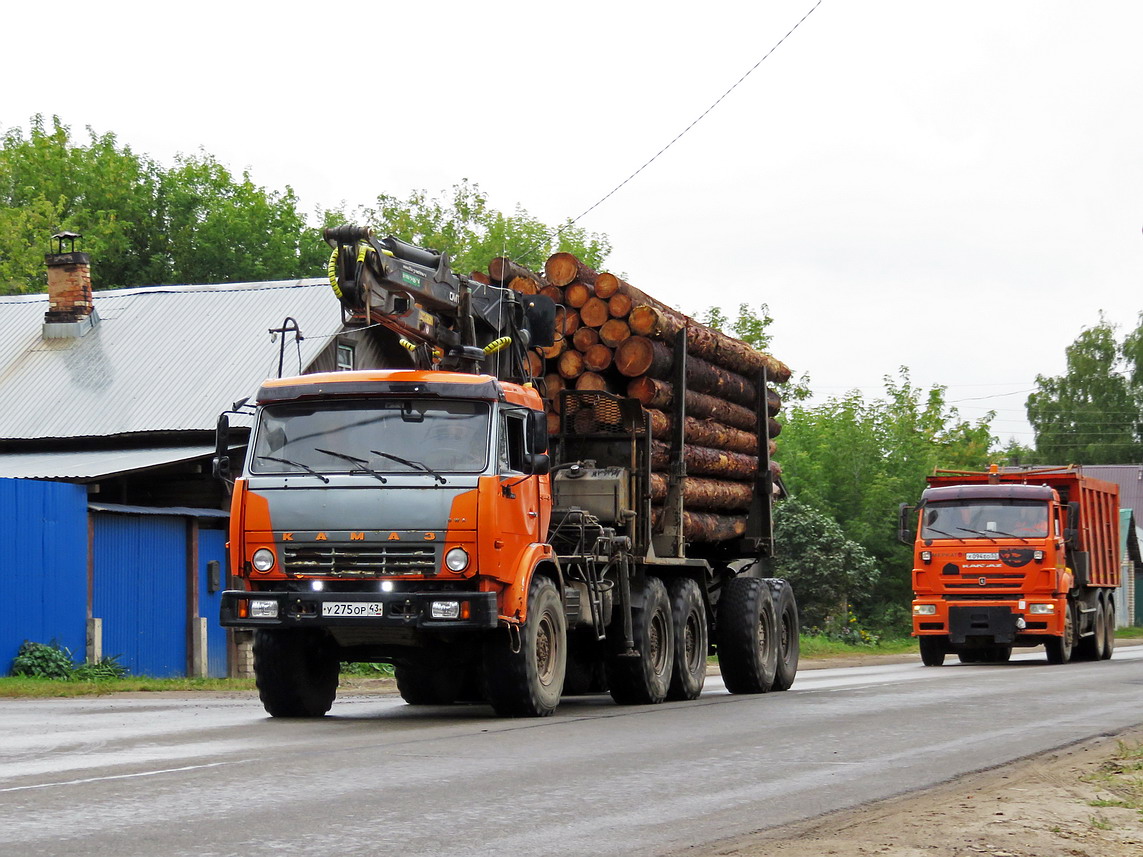 Кировская область, № У 275 ОР 43 — КамАЗ-44108-13 [44108N]