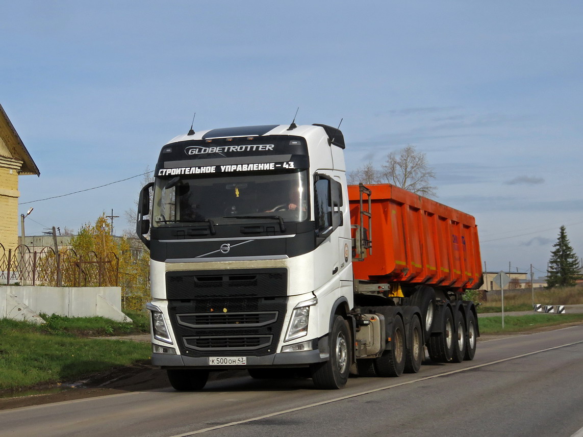 Кировская область, № К 500 ОН 43 — Volvo ('2012) FH.500