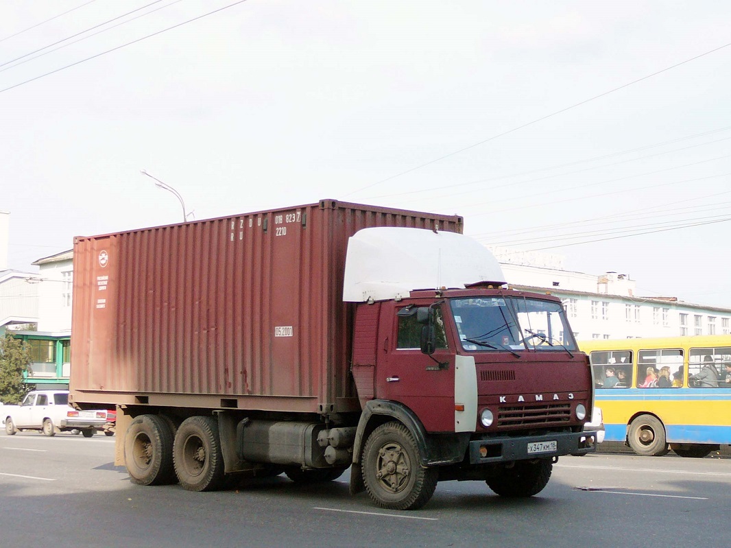 Удмуртия, № Х 347 КМ 18 — КамАЗ-53212
