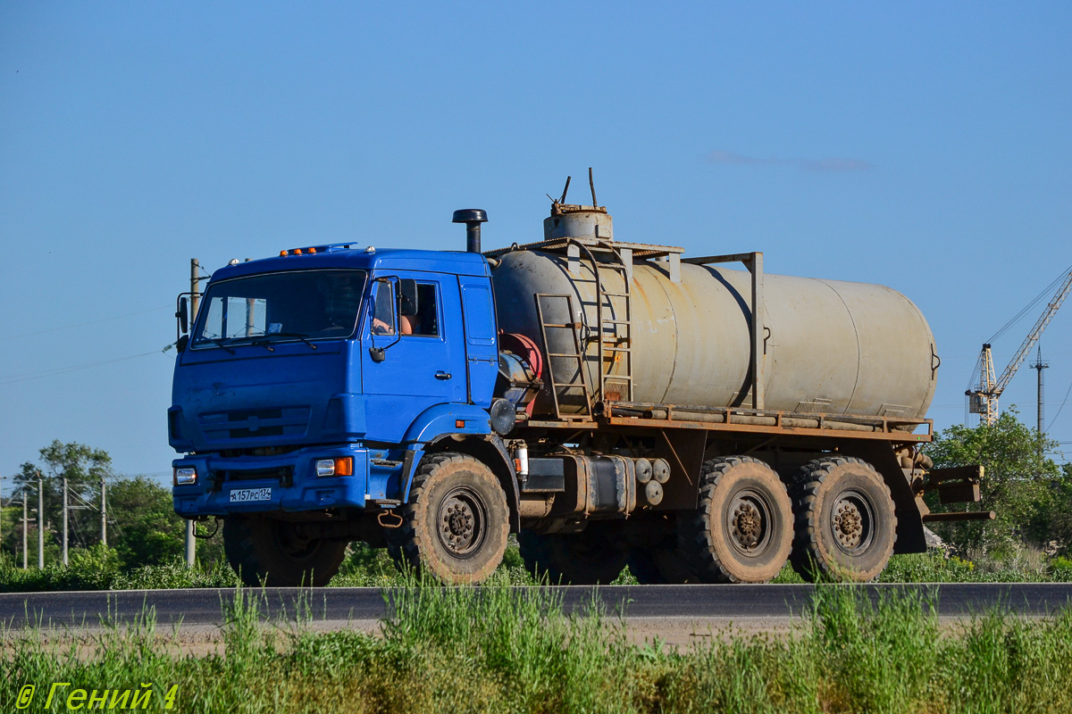 Волгоградская область, № А 157 РС 134 — КамАЗ-43118-24 Волгоградская область, № А 157 РС 134 — КамАЗ-43118-24