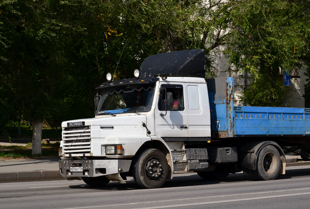 Волгоградская область, № М 014 АТ 134 — Scania (II) T-Series (общ.м)