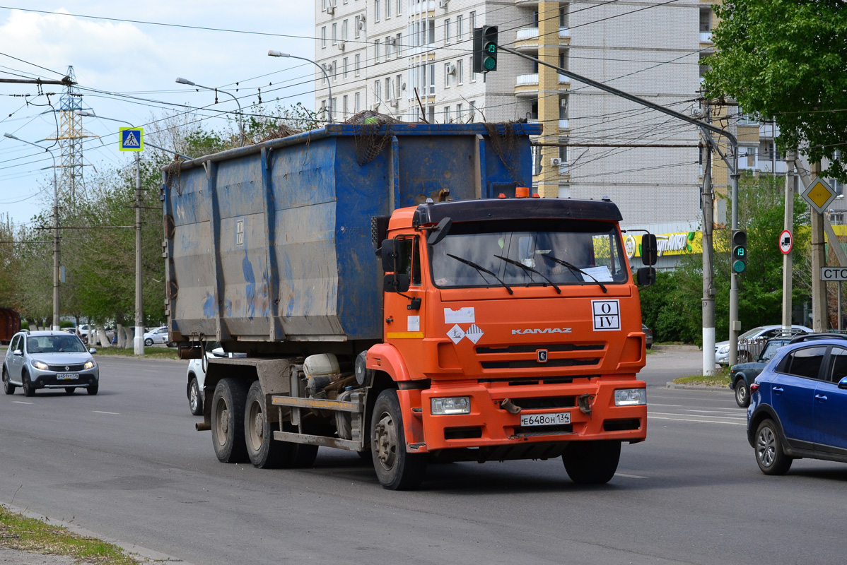 Волгоградская область, № Е 648 ОН 134 — КамАЗ-6520-53