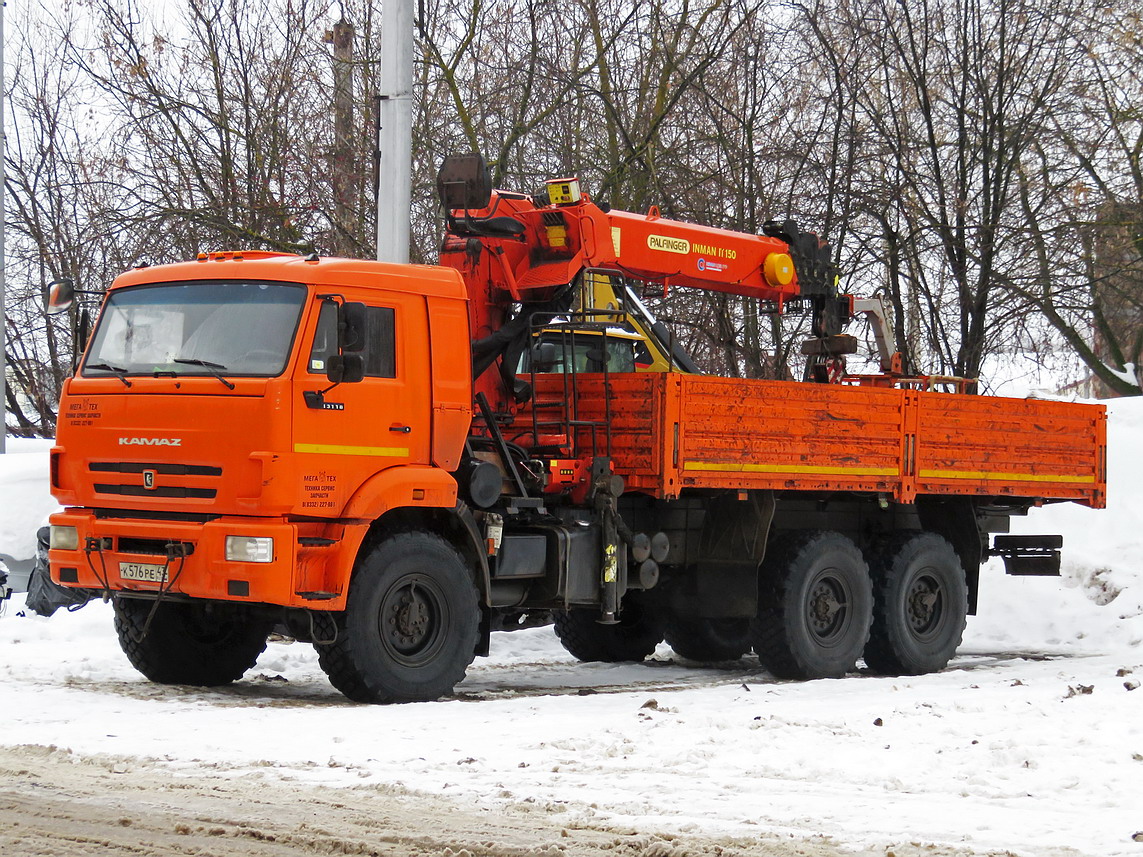 Кировская область, № К 576 РЕ 43 — КамАЗ-43118-46