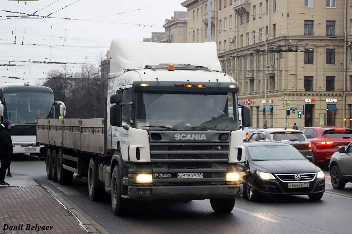 Санкт-Петербург, № В 918 ХР 98 — Scania ('2004) P340