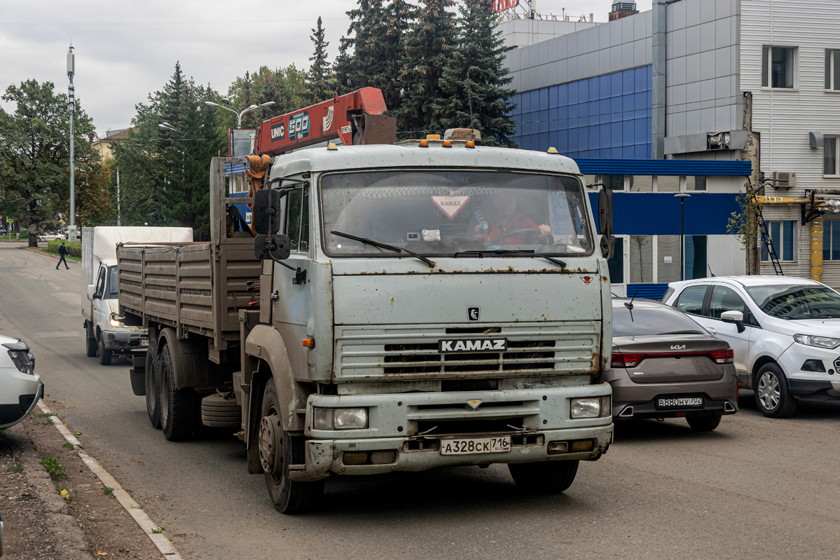 Башкортостан, № А 328 СК 716 — КамАЗ-65117 [651170]