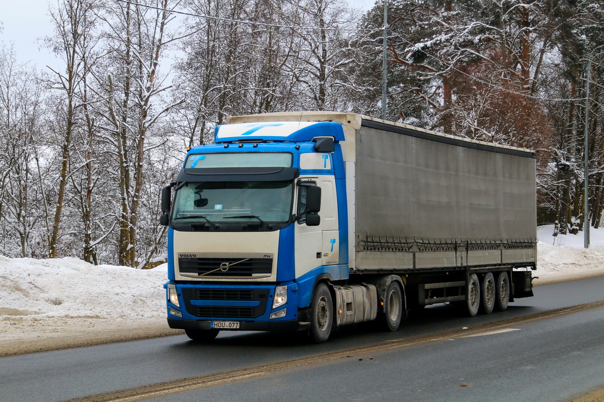 Литва, № HOU 077 — Volvo ('2008) FH.420