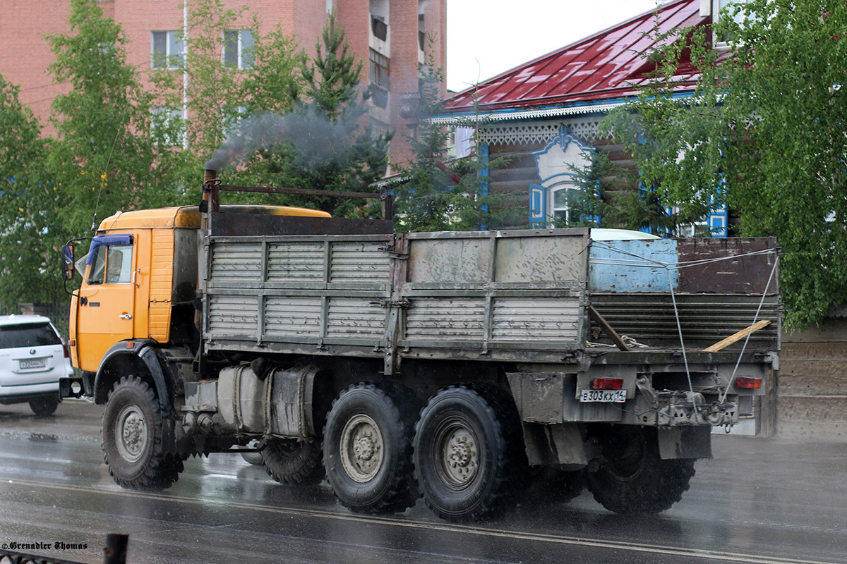Саха (Якутия), № В 303 КХ 14 — КамАЗ-43101