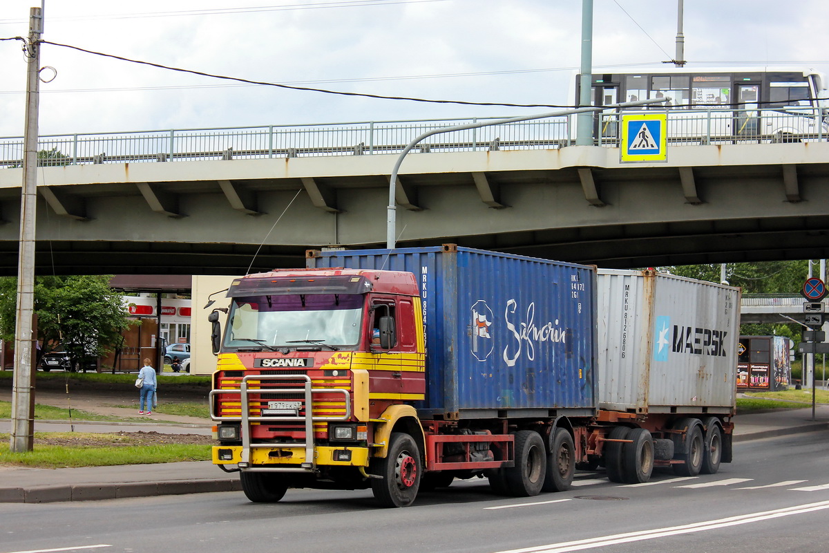 Ленинградская область, № Т 979 ЕК 47 — Scania (II) R113M