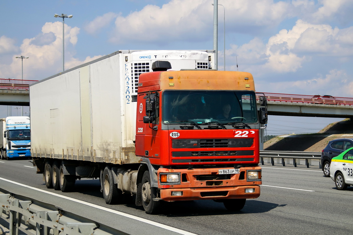 Санкт-Петербург, № У 863 ОР 98 — DAF 95 FT