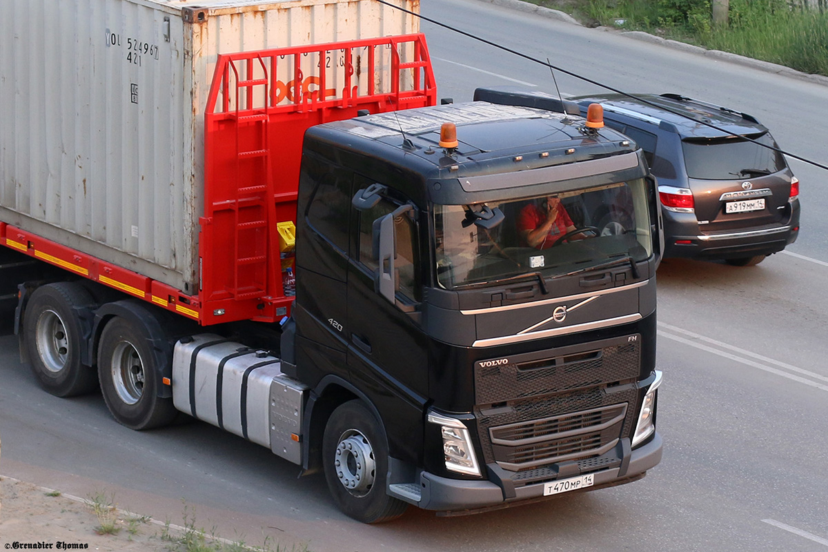 Саха (Якутия), № Т 470 МР 14 — Volvo ('2012) FH.420 [X9P]