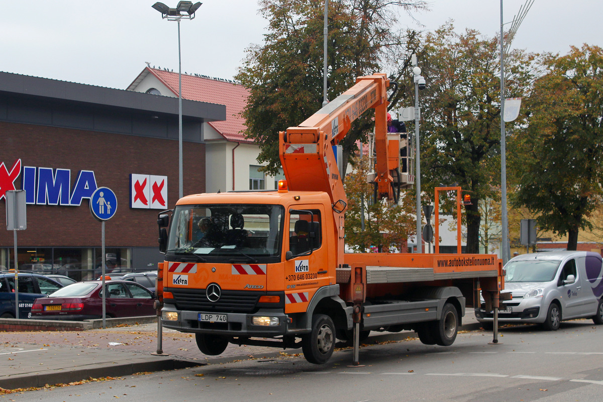 Литва, № LDP 740 — Mercedes-Benz Atego 815