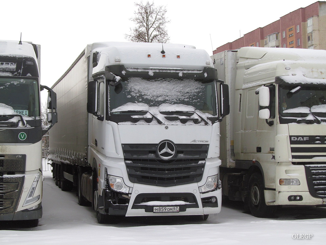 Смоленская область, № М 859 ОМ 67 — Mercedes-Benz Actros '18 1845 [Z9M]