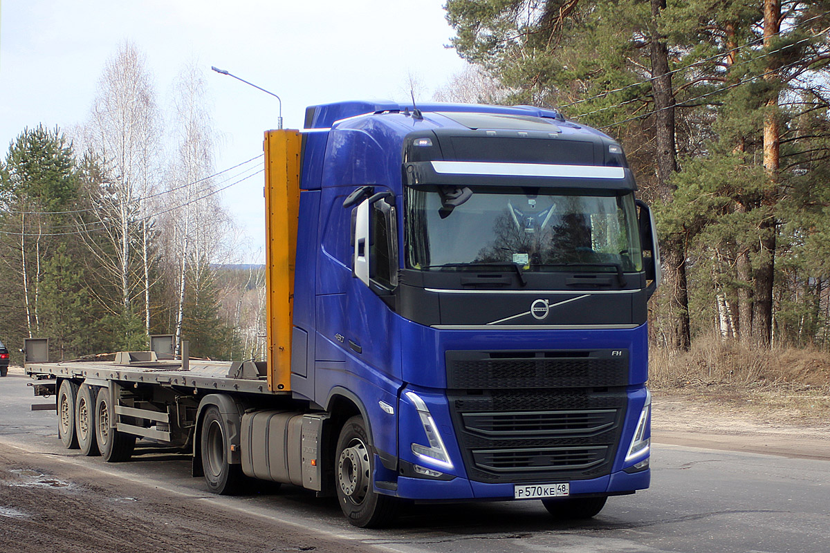 Липецкая область, № Р 570 КЕ 48 — Volvo ('2020) FH.460 [X9P]