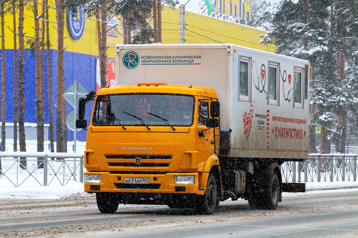 Ленинградская область, № А 631 АР 147 — КамАЗ-4308-G5(69)