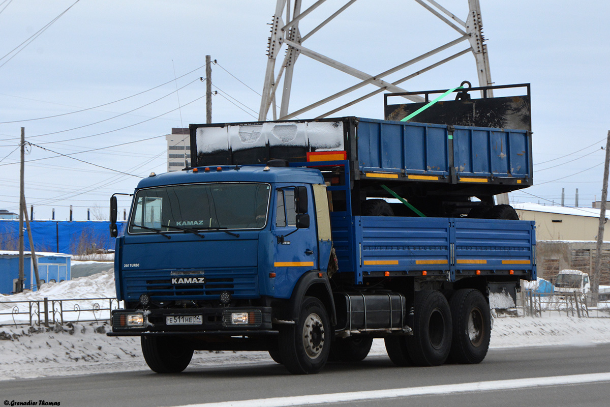 Саха (Якутия), № Е 511 НЕ 14 — КамАЗ-53215-13 [53215N]