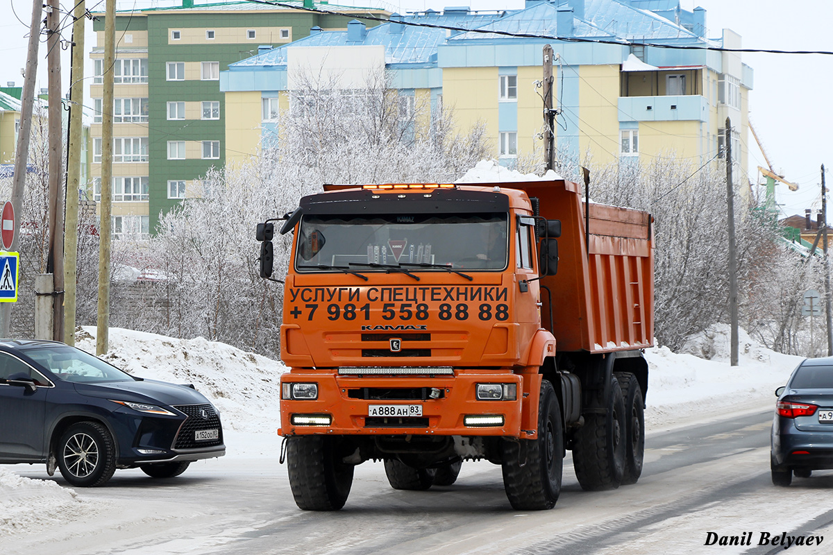 Ненецкий автономный округ, № А 888 АН 83 — КамАЗ-65222-63