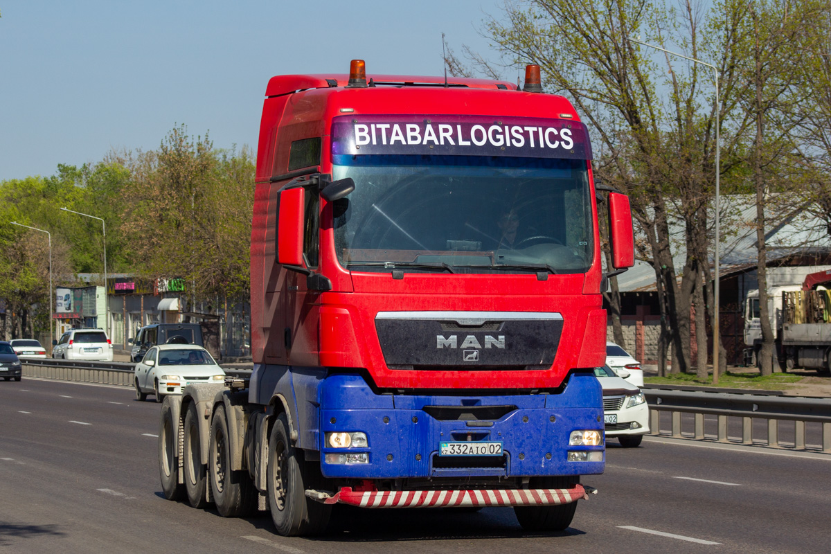 Алматы, № 332 AIO 02 — MAN TGX ('2007) 41.540