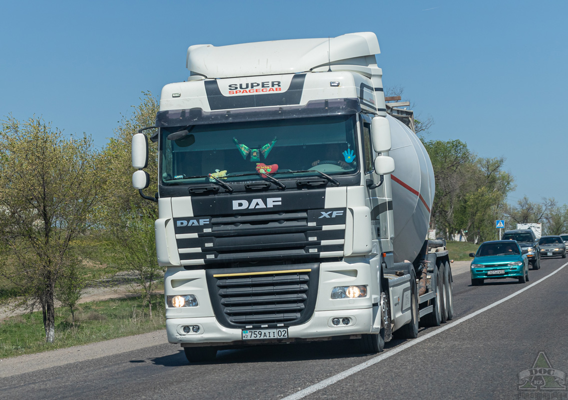 Алматы, № 759 AII 02 — DAF XF105 FT