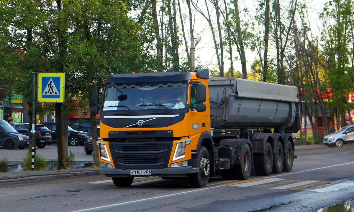 Санкт-Петербург, № У 110 ВН 178 — Volvo ('2013) FM.370 [X9P]