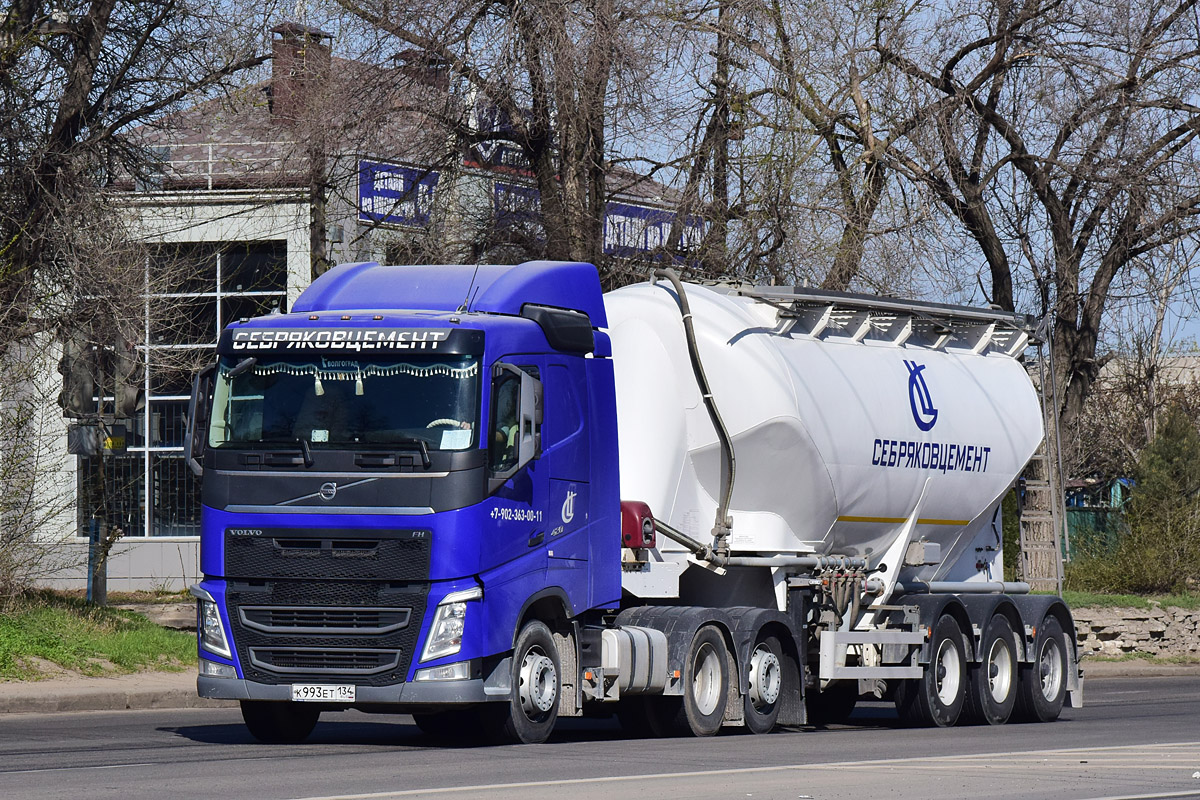 Волгоградская область, № К 993 ЕТ 134 — Volvo ('2012) FH.420 [X9P]