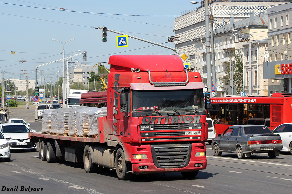 Марий Эл, № К 018 ХВ 12 — DAF XF95 FT