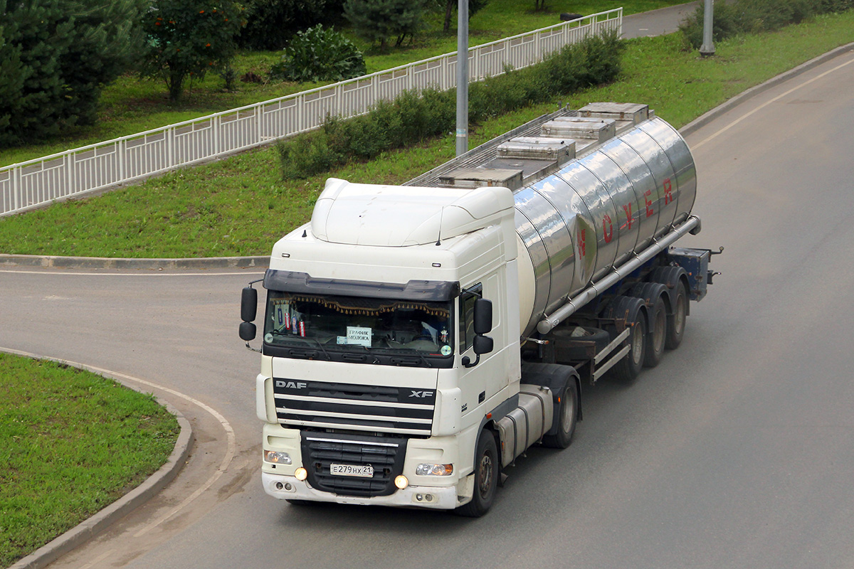 Чувашия, № Е 279 НХ 21 — DAF XF105 FT