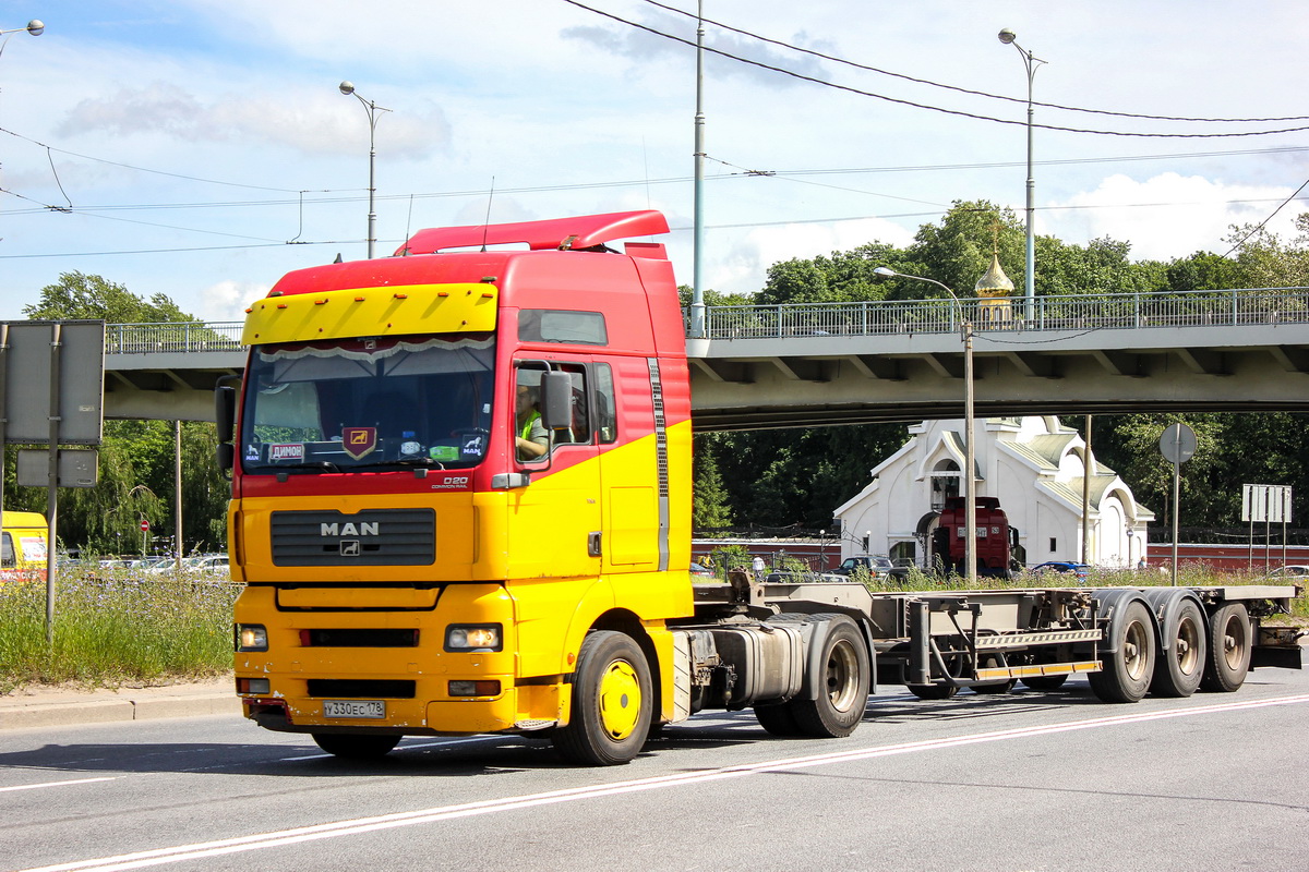 Санкт-Петербург, № У 330 ЕС 178 — MAN TGA 18.390