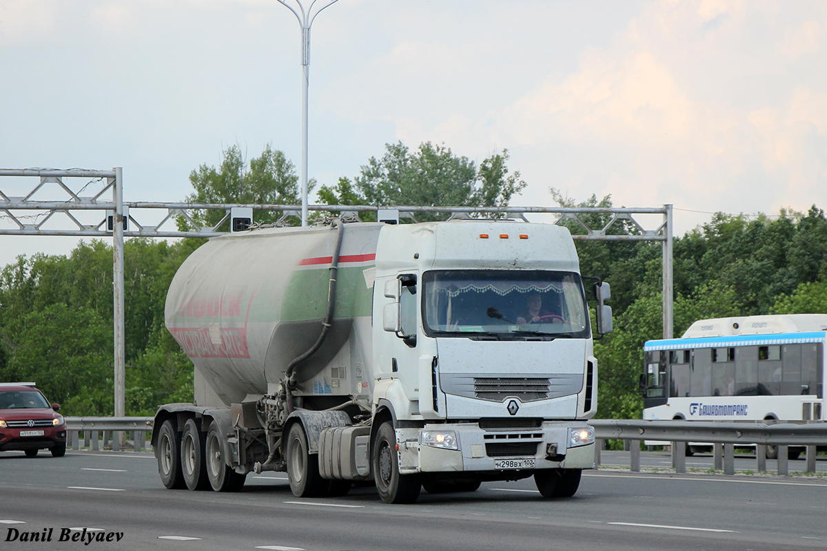Башкортостан, № Н 298 ВХ 102 — Renault Premium ('2006) [X9P]