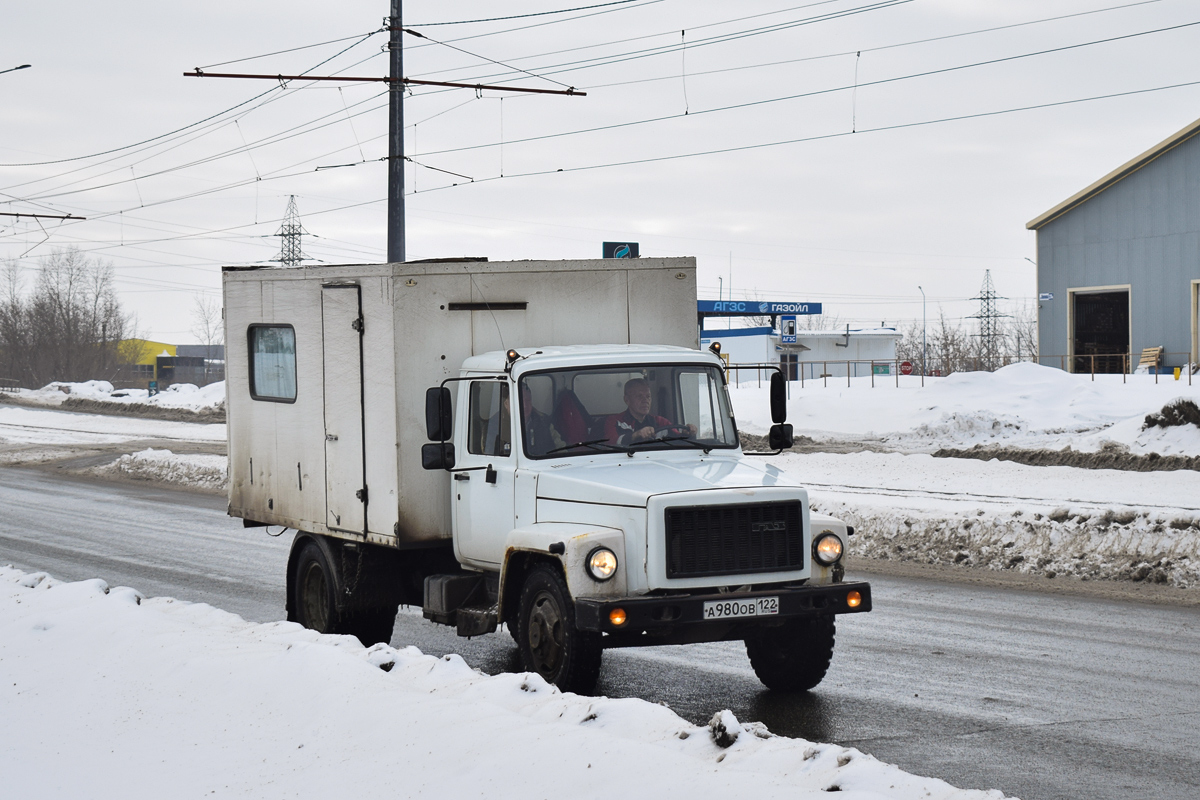Алтайский край, № А 980 ОВ 122 — ГАЗ-3309