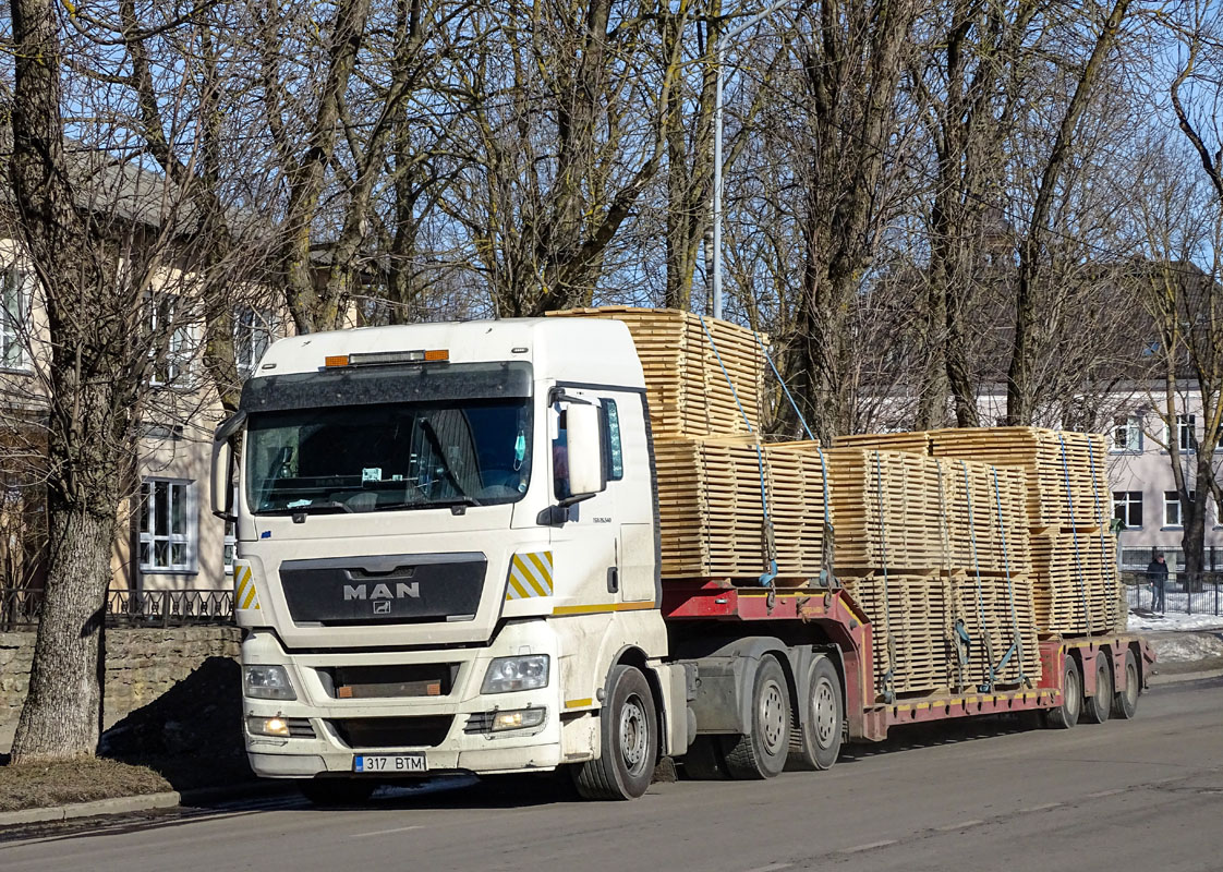 Эстония, № 317 BTM — MAN TGX ('2007) 26.540