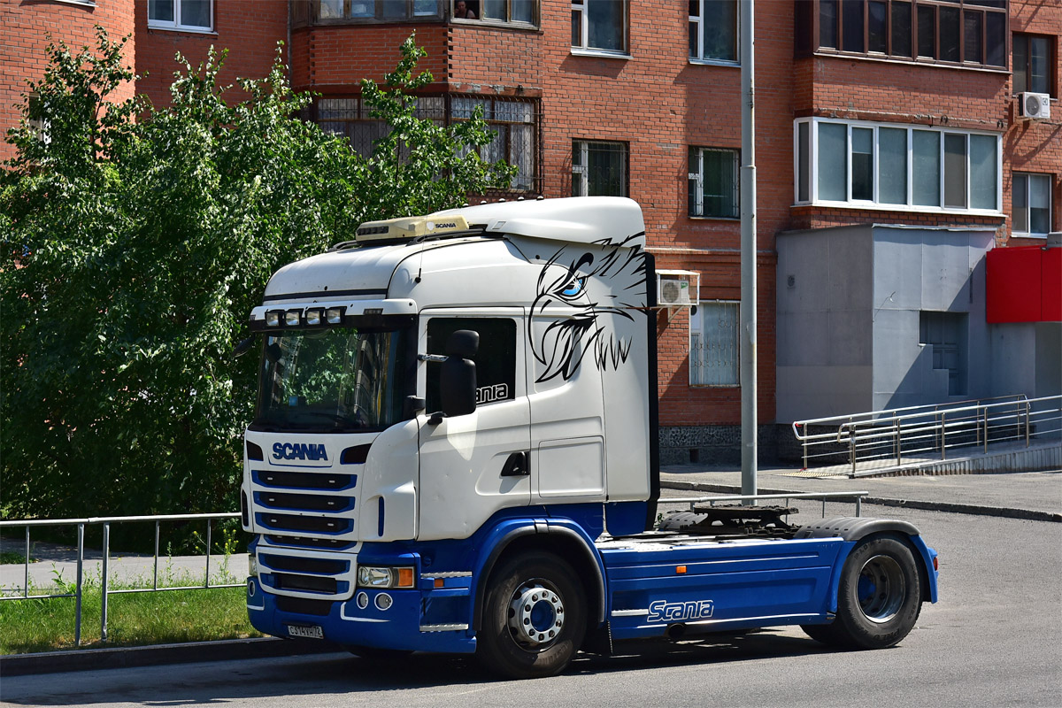 Тюменская область, № С 314 УН 72 — Scania ('2009, общая модель)