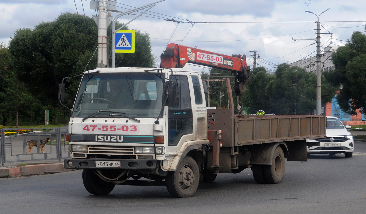 Омская область, № Х 815 НЕ 55 — Isuzu Forward (общая модель)