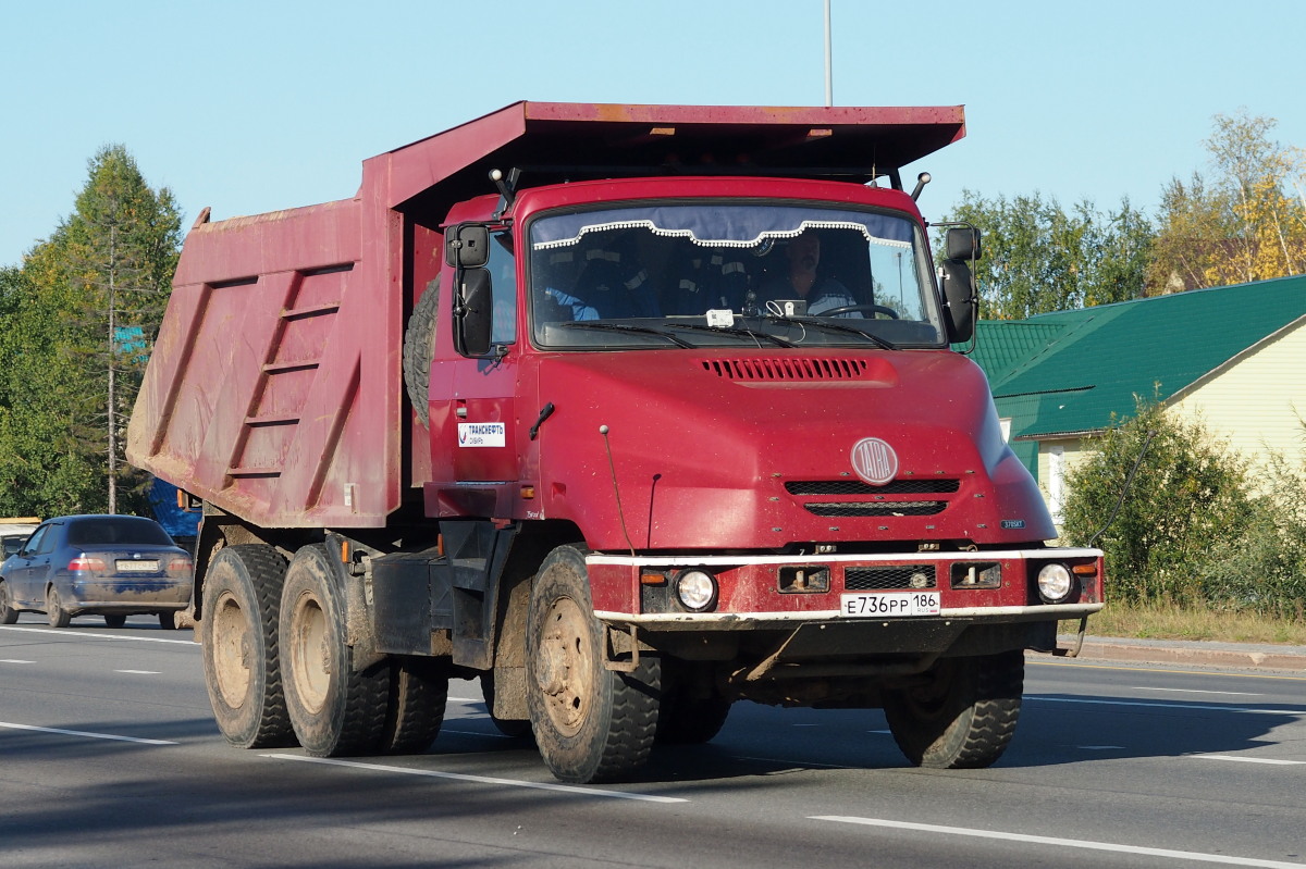 Тюменская область, № Е 736 РР 186 — Tatra 163 Jamal Тюменская область, № Е 736 РР 186 — Tatra 163 Jamal
