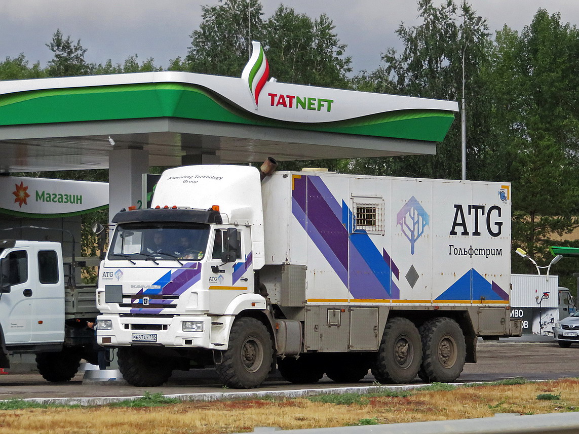 Татарстан, № В 667 АУ 716 — КамАЗ-43118-50