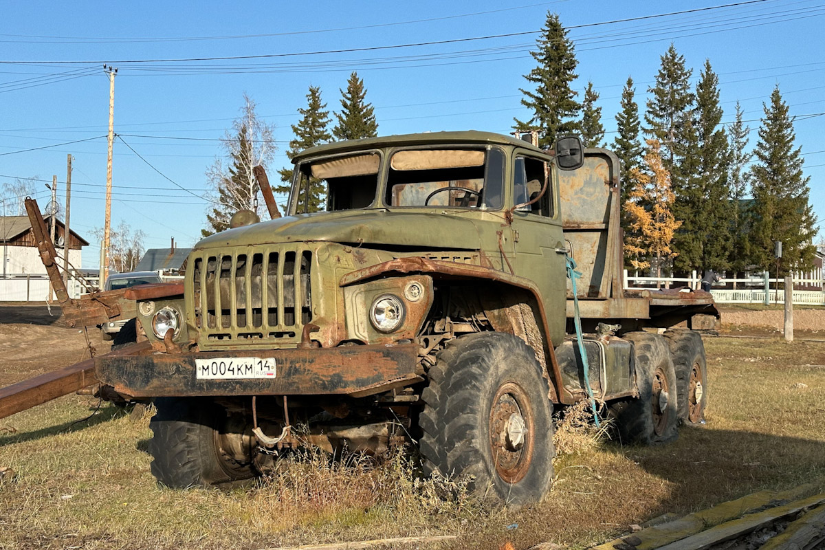 Саха (Якутия), № М 004 КМ 14 — Урал-4320-02