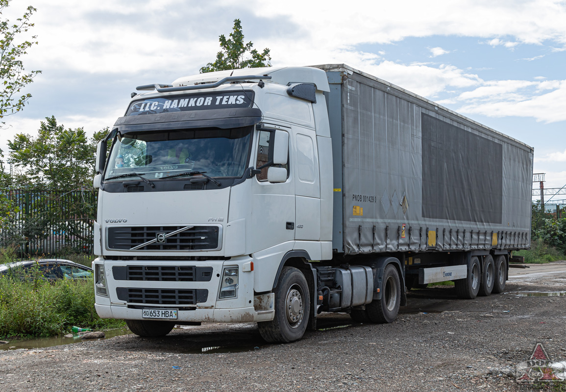 Узбекистан, № 50 653 HBA — Volvo ('2002) FH12.420