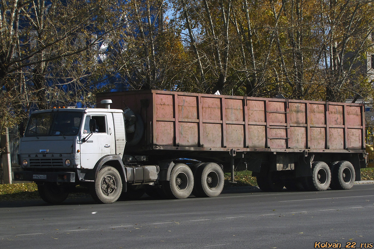 Алтайский край, № Р 942 АО 22 — КамАЗ-54112 Алтайский край, № Р 942 АО 22 — КамАЗ-54112