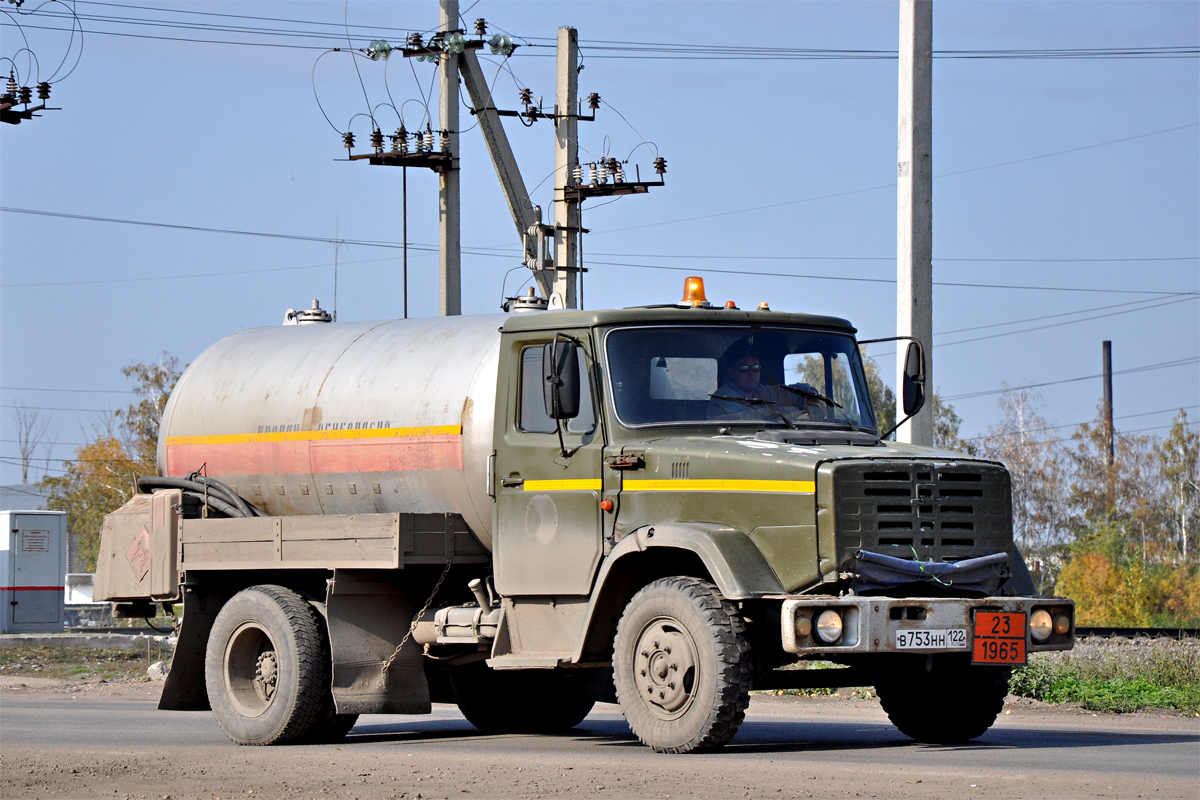 Алтайский край, № В 753 НН 122 — ЗИЛ-433362