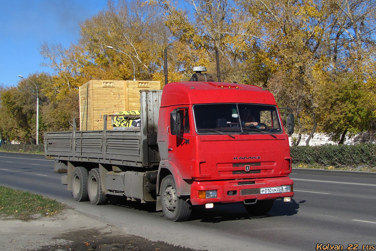 Алтайский край, № Р 010 ХМ 22 — КамАЗ-53215 [532150]